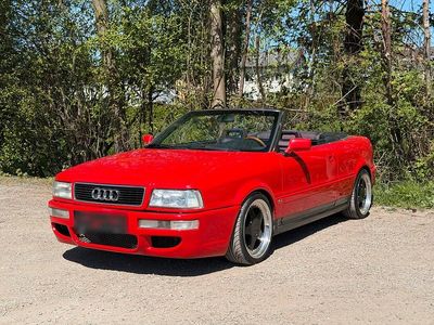 Begagnad Audi Cabriolet Design 133 HK (97 kW) 1992 Röd Cab