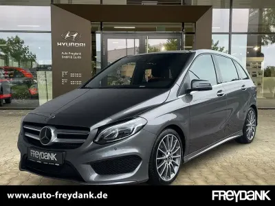 Używany Mercedes B250 AMG line 211 KM (155 kW) 2017 Szary Minivan