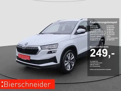Gebraucht Skoda Karoq Selection 150 PS (110 kW) 2024 Weiss SUV