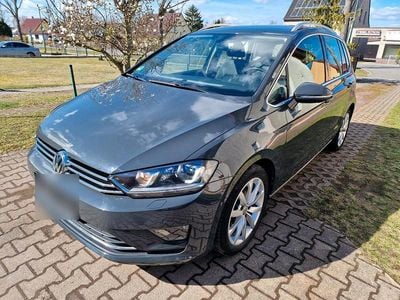 Gebraucht VW Golf Sportsvan Highline 125 PS (91 kW) 2014 Grau Van / Kleinbus