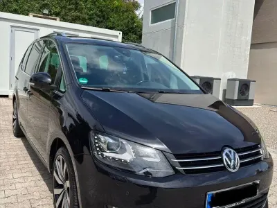 Gebraucht VW Sharan Highline 184 PS (135 kW) 2015 Schwarz Van / Kleinbus