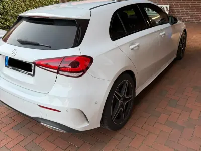 Brugt Mercedes A220 AMG line 190 HK (139 kW) 2019 Hvid Sedan