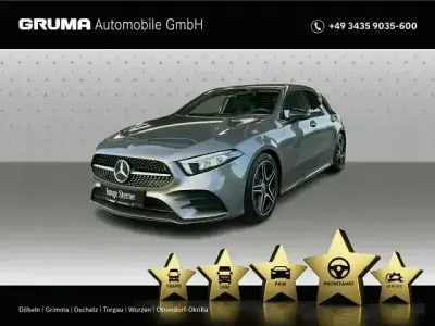 Gebraucht Mercedes A200 Premium Plus 150 PS (110 kW) 2019 lack mountaingrau Limousine