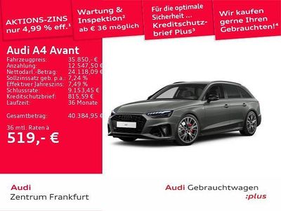 Grau Gebraucht 2024 Audi A4 S-Line Kombi | 35.850 € (Fairer Preis)