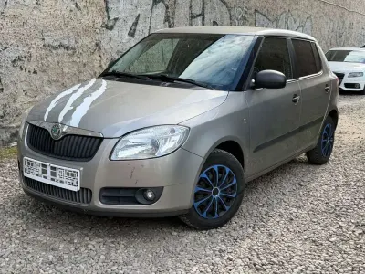Usata Skoda Fabia Classic 69 CV (50 kW) 2009 Beige Utilitaria