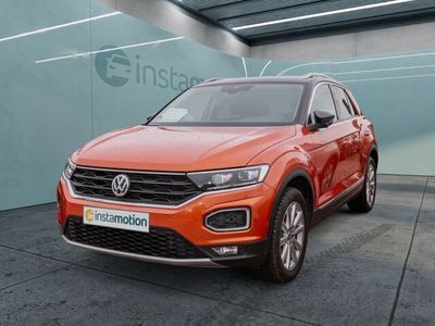 Orange Gebraucht 2020 VW T-Roc United SUV | 24.490 € (Etwas zu teuer)