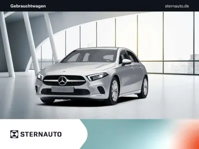 Gebraucht Mercedes A180 Progressive 136 PS (100 kW) 2021 Iridiumsilber metallic Limousine