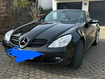 Gebraucht Mercedes SLK200 163 PS (119 kW) 2007 Schwarz Cabrio