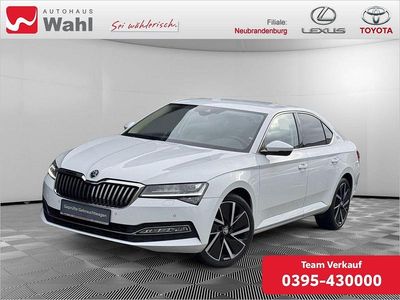 Moonweiß perleffekt Gebraucht 2020 Skoda Superb Style Limousine | 25.490 € (Fairer Preis)