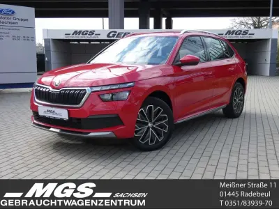 Gebraucht Skoda Kamiq Style 150 PS (110 kW) 2022 Velvetrot metallic SUV