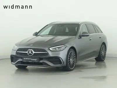 Gebraucht Mercedes C300e 197 PS (144 kW) 2026 Metalliclack selenitgrau Kombi