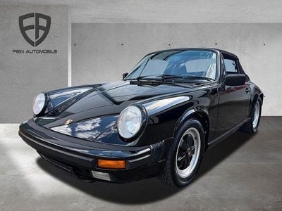 Gebraucht Porsche 911 Carrera Cabriolet 207 PS (152 kW) 1986 Schwarz Cabrio