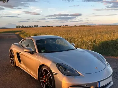 Gebraucht Porsche 718 Cayman S Sport 350 PS (257 kW) 2017 Silber Coupé