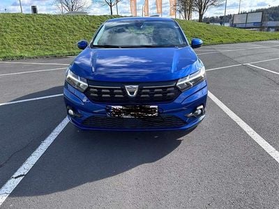 Second-hand Dacia Sandero Comfort 91 CP (66 kW) 2022 Albastru Berlinǎ