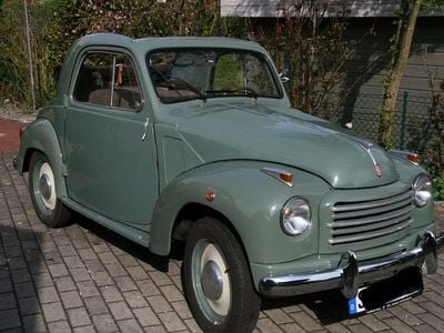 Second-hand Fiat 500C 18 CP (13 kW) 1954 Verde Cabrio