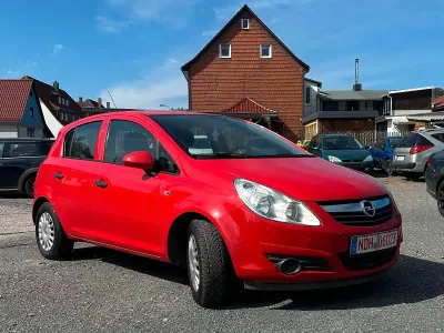 Gebraucht Opel Corsa 80 PS (58 kW) 2009 Rot Kleinwagen