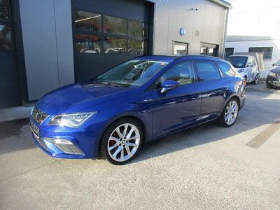 Usata Seat Leon ST FR 150 CV (110 kW) 2017 Blu Station wagon