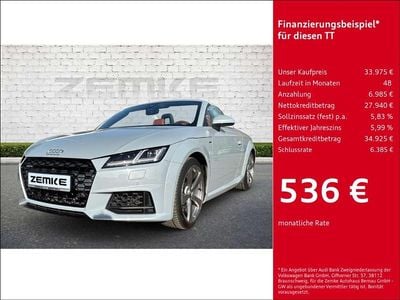 Gebraucht Audi TT Roadster Ambiente 245 PS (180 kW) 2019 Grau Cabrio