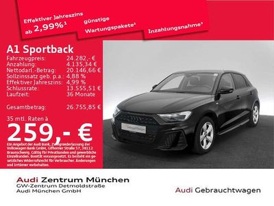 Second-hand Audi A1 S-Line 110 CP (80 kW) 2023 Negru SUV