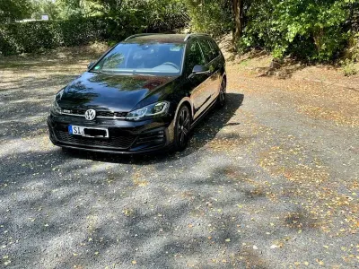 Gebraucht VW Golf VII GTD 184 PS (135 kW) 2017 Schwarz Kombi