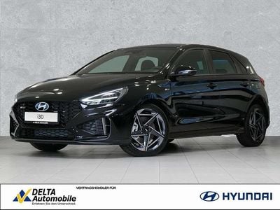 Nieuw Hyundai i30 N Line 140 PK (102 kW) 2025 Zwart Sedan