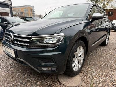 Gebraucht VW Tiguan Allspace Highline 180 PS (132 kW) 2018 Grün SUV