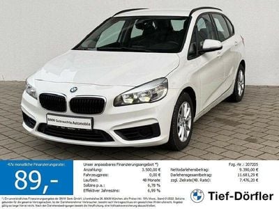 Notrad Gebraucht 2017 BMW 218 Active Tourer Performance Van / Kleinbus | 9.756 € (Guter Preis)