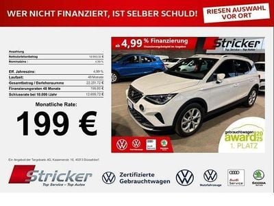 Gebraucht Seat Arona FR 116 PS (85 kW) 2024 Weiß SUV
