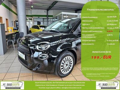 Nuova Fiat 500e Red 69 kW (95 CV) 2026 Nero