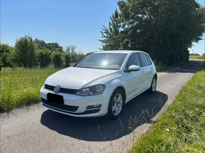 Gebraucht VW Golf VII Comfortline 86 PS (63 kW) 2013 Weiß Limousine