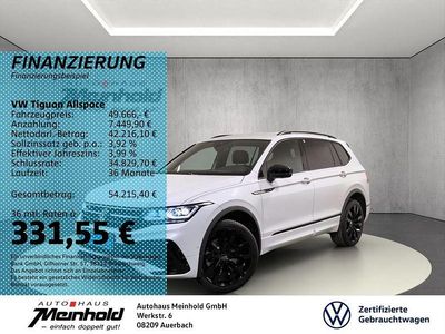 Oryxweiß perlmutteffekt Gebraucht 2024 VW Tiguan Allspace Style SUV | 49.666 €