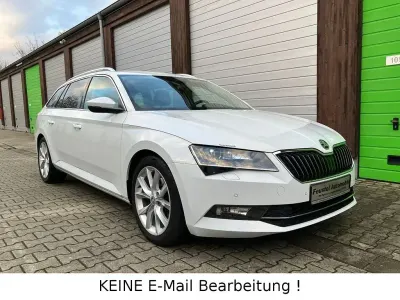 Gebraucht Skoda Superb Style 190 PS (139 kW) 2017 Moonweiss metallic Kombi