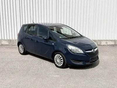 Gebraucht Opel Meriva Edition 110 PS (80 kW) 2014 Blau Van / Kleinbus