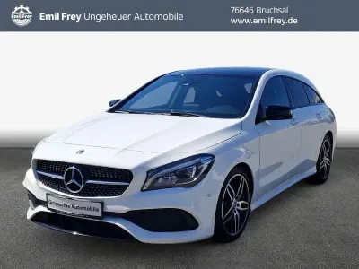 Gebraucht Mercedes CLA200 Shooting Brake AMG line 156 PS (114 kW) 2018 Weiß Kombi