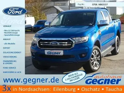 Gebraucht Ford Ranger XLT 170 PS (125 kW) 2022 Blue lightning Pickup