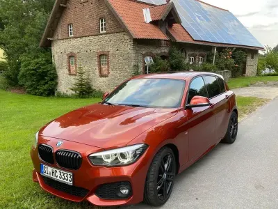 Gebraucht BMW 118 M Sport 136 PS (100 kW) 2019 Orange Kleinwagen