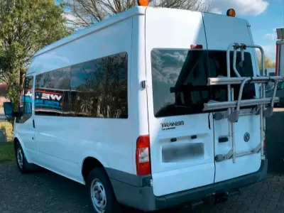 Gebraucht Ford Transit 110 PS (80 kW) 2007 Weiß Van / Kleinbus