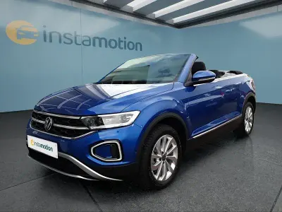 Begagnad VW T-Roc Cabriolet 116 HK (85 kW) 2025 Blå Cab