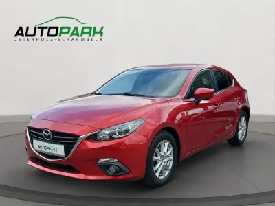 Gebraucht Mazda 3 Center-Line 120 PS (88 kW) 2015 Rot Limousine