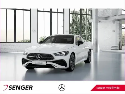 Brugt Mercedes CLE200 AMG 204 HK (150 kW) 2024 Hvid Coupe