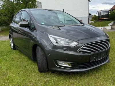 Gebraucht Ford C-MAX Titanium 125 PS (91 kW) 2017 Grau Van / Kleinbus