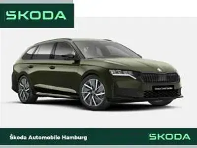Neu Skoda Octavia SportLine 150 PS (110 kW) 2025 Blau (energyblau) Kombi