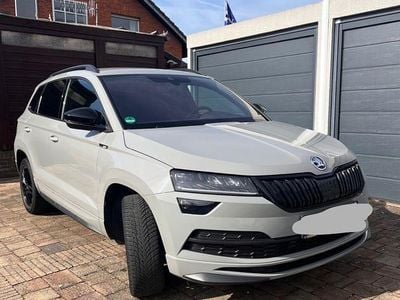 Gebraucht Skoda Karoq SportLine 150 PS (110 kW) 2021 Grau SUV