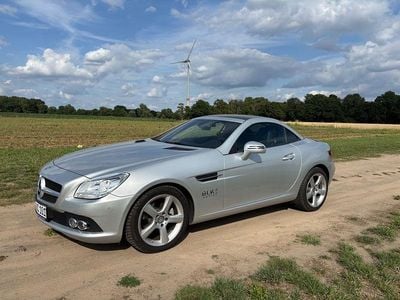 Usata Mercedes SLK200 184 CV (135 kW) 2015 Argento Cabrio