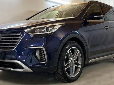Gebraucht Hyundai Grand Santa Fe Premium 200 PS (147 kW) 2017 Blau SUV