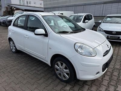 Gebraucht Nissan Micra Acenta 80 PS (58 kW) 2012 Weiß Kleinwagen