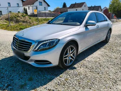 Używany Mercedes S500 455 KM (334 kW) 2014 Srebrny Sedan/Limuzyna