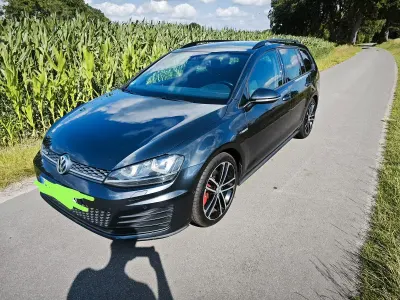 Gebraucht VW Golf VII GTD 184 PS (135 kW) 2015 Schwarz Kombi