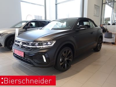 gebraucht VW T-Roc Cabrio 1.5 TSI DSG R-Line Edition Black ALU ACC AHK NAVI KAMERA MATRIX LED