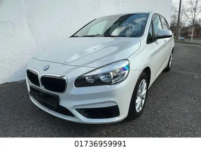 Gebraucht BMW 218 Active Tourer Basis 136 PS (100 kW) 2015 Weiß Van / Kleinbus